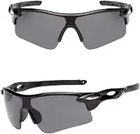 Óculos de Sol Esportivo Unissex - Ideal para Pesca, Bike, Corrida, Beach Tennis e Vôlei - Proteção UV400