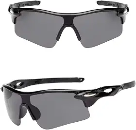Óculos de Sol Esportivo Unissex - Ideal para Pesca, Bike, Corrida, Beach Tennis e Vôlei - Proteção UV400