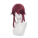 原神 ロサリア キャラクターコスプレウィッグ 元気なキャラクターコスプレウィッグ 変装ウィッグ アニメウィッグ 日常の写真 ハロウィン 文化祭 学園祭 コスプレ用小物 側面ウィッグネット