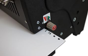 Akiles AWM-EX21 Model WireMac-EX21 All-in-One Electric Wire Punch and Manual Wire Closer, 2:1 Pitch, 1/4 to 1-1/2 Wire Closing Capacity, Rectangle (4 x 5.5 mm) Hole Size, All 27 Disengageable Pins | All-in-One, 2:1 Pitch, 2 holes per inch