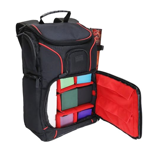 USA Gear MTG Backpack Compatible with Magic the Gathering Deck, Yu-Gi-Oh, MTG Decks & more - TCG