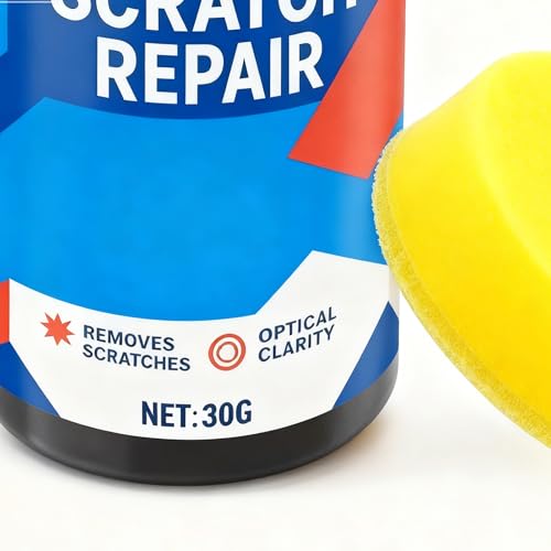 Limpiador de arañazos para gafas, 30 g, limpieza profunda, juego de limpieza para reparación de arañazos en gafas, para protección brillante, mantenimiento y cuidado de gafas de sol, teléfonos móviles - imagen 8