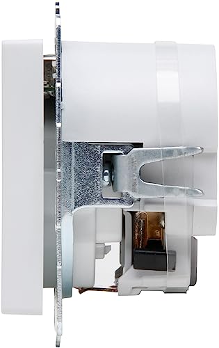 Kopp Athenis 296234082 Protective Contact Socket, Single with 2 x USB Charging Sockets, 16 A, 250 V~ - Image 3
