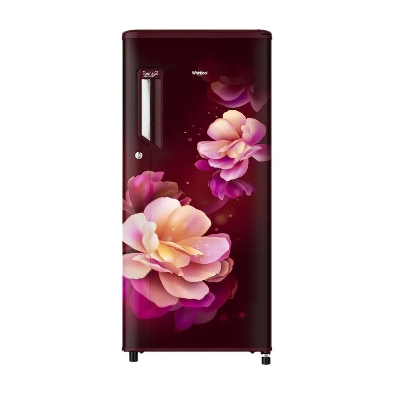 Image of Whirlpool Refrigerator Icemagic Powercool 184L 1 Star Single Door Refrigerator - Rosely