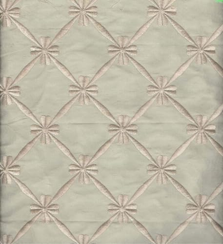 Soie Dupioni Fawn foncé 137 cm créez vos vêtements brodés maison
