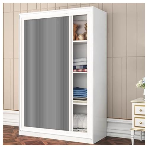 Portes d'armoires pliantes avec volets roulants pour placards, cloisons de séparation et portes coulissantes – Installation facile pour armoires, placards...