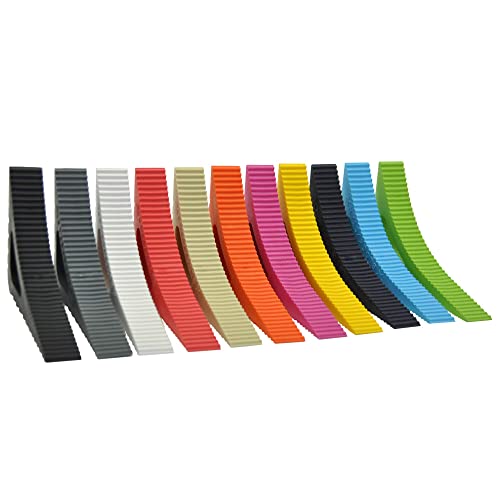 Blockystar Door Stopper & Window Stopper, Rubber Door Stop Flexible, Door Wedge Stopper Award Winning, Decorative Door Stoppers For Bottom Of Door Security, Colorful Doorstop Large Door Stopper Wedge #TOP7