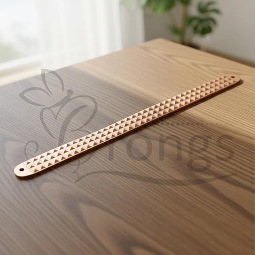 Image of Copper 108 Pyramid Strip |Size- 10.5Inch |Weight of 1 Pyramid Strip - 152gm Approx |Vastu Remedy Tool |Strip with Pyramid Design for Correcting Corner | Home & Spritual Decor | Pack of 3