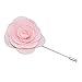 Argositment Wedding Camellia Boutonniere for Men's Suit Handmade Lapel Pin Flower (Pkg of 12 Color)