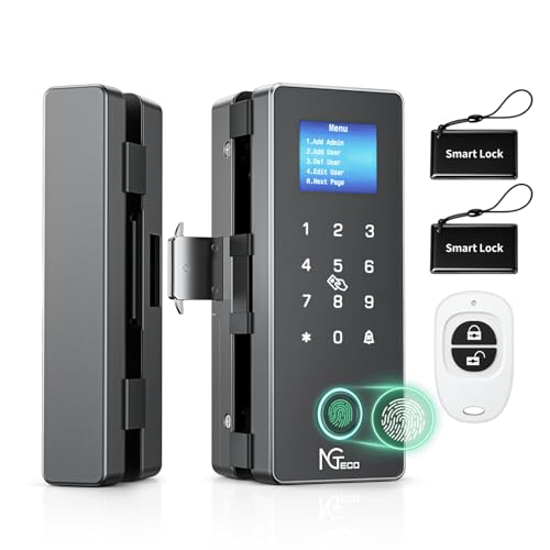 NGTeco SL04-GL40N Glass Door Lock