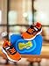 toozon Kids Girls and Boys Lightweight Strap Running Athletic School Sneakers Shoes, Orange 11