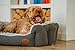 Nobby 60515 Komfort Bett oval Cacho, dunkelgrau