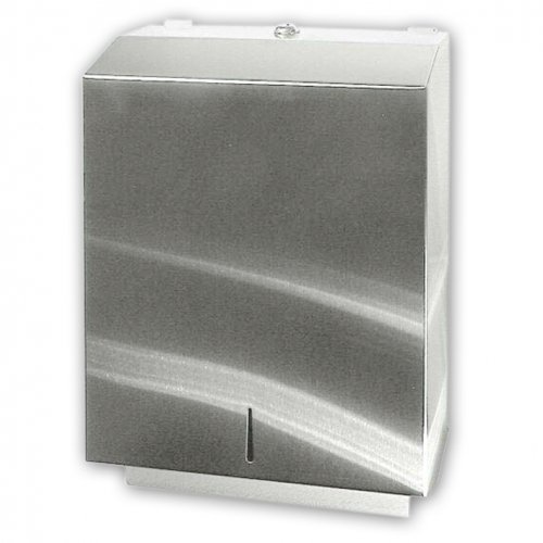 Distributeur de serviettes en acier inoxydable ratiomed H 37 cm
