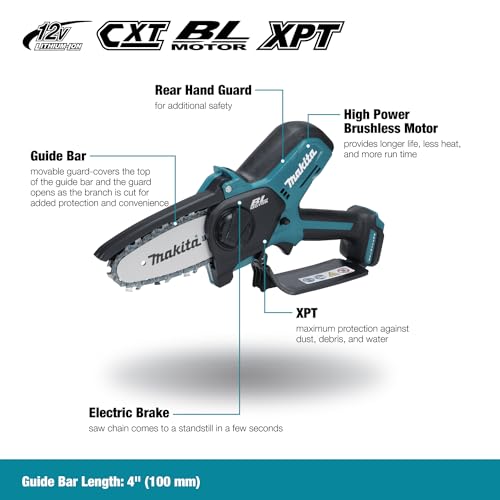 Makita UC100DZ Accu-takkenzaag, 12 V, max. (zonder accu, zonder oplader) - Afbeelding 4