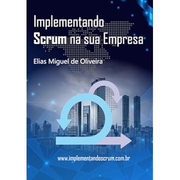 Capa do livro Implementando Scrum na sua Empresa (Portuguese Edition)