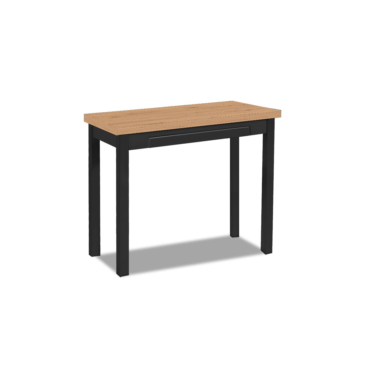 ASTIMESA Tavolo da Cucina a Libro, amazzone, 80 x 40 cm a 80 x 80 cm
