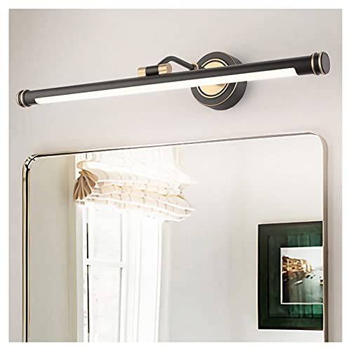 Miroir avant lumière moderne pour le maquillage de la salle de bain