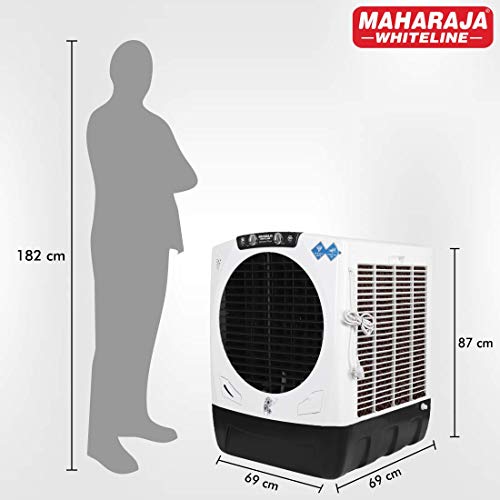 Image of Maharaja Whiteline 70 Liter Super Grand 70 Plus Honeycomb Desert Air Cooler with Anti-Bacterial Water Tank