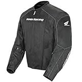Color: negro y negro. Honda Joe Rocket CBR - Chaqueta de moto para hombre, color negro y negro