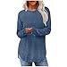 Hvyesh Womens Sweaters Tunic Pullover Long Sleeve Shirts Woman Fashion 2025 Trendy Travel Outfit Warm Tops Maternity Lightweight Sweater