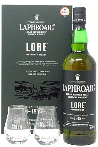 Laphroaig - Lore & Glasses Gift Pack - Whisky