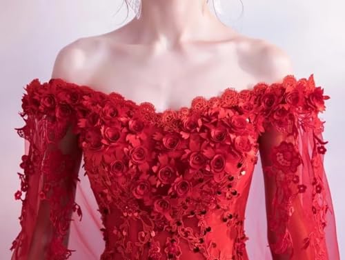 Women's Masquerade Ball Gowns Off Shoulder Quinceanera Dresses Tulle Ball Gown Sweet 16 Party Dress with Cape3