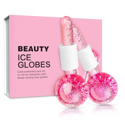 Image of Ice Globes for Face 2Pcs-Enhancing Daily Beauty with Ice Globes for Facials