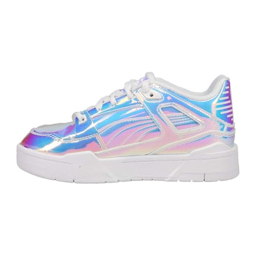 PUMA Womens Slipstream Iridescent Lace Up Sneakers Shoes Casual - Clear, Multi3