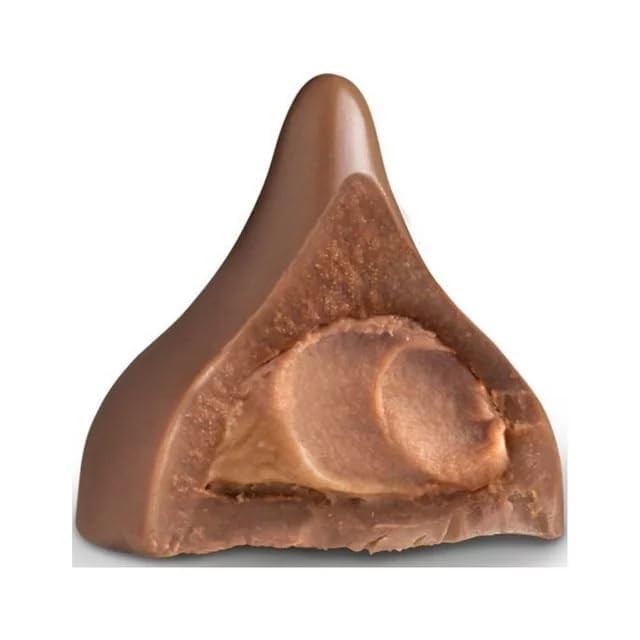 Miniatura 2 de Hersheys Kisses Milklicious Chocolate con leche con relleno de leche cremosa de colocalte, bolsa a granel de dulces envueltos individualmente, 4