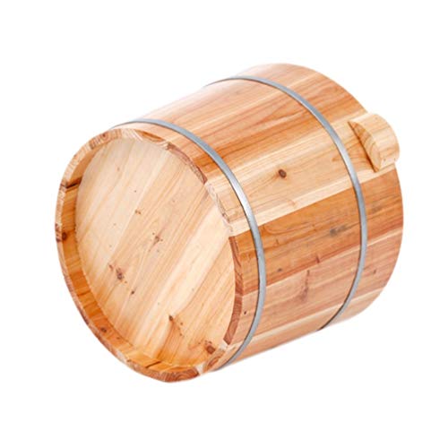 Tina de madera para baño de pies con masaje miniatura 4