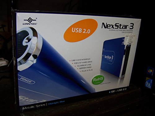 NexStar 3 NST-260U2-BL 2.5 powered - Storage Drive Enclosures 2.5 350 MHz alluminio usb nero