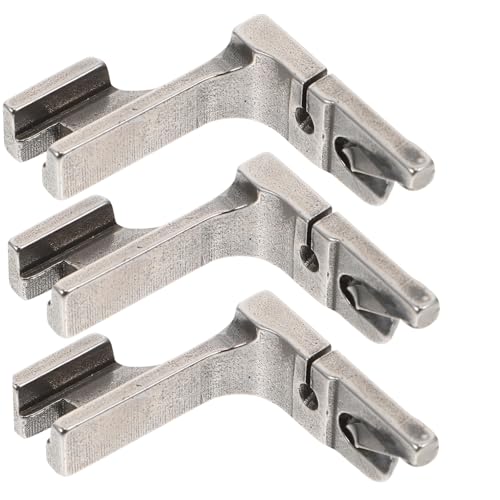 3 Piezas Pies para Máquinas de Coser de Acero Inoxidable miniatura 1