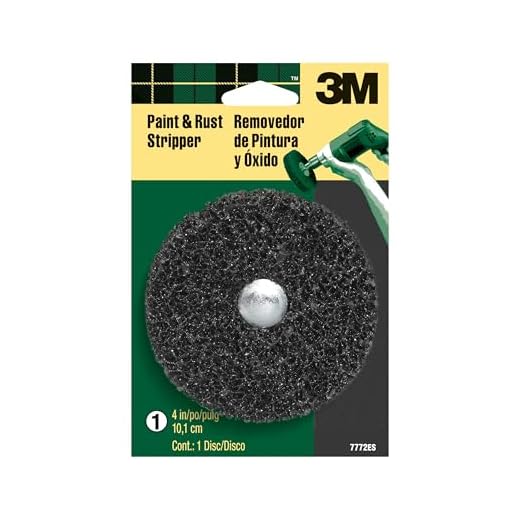 3M 7772ES Paint and Rust Stripper, 4 in., 1 Disc