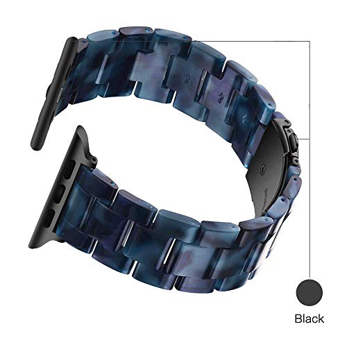 Image of Light House Apple Watch Bands-Fashion Lightweight Resin iWatch Bands for Women Men 38mm /40mm /41mm /42mm(Series 11 10), 49mm /46mm /45mm /44mm /42mm(S 3 2 1), Compatible with Apple Watch Series 11 SE 10 9 8 7 6 5 4 3 Ultra