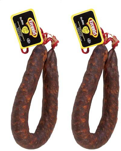 Embutidos Ezequiel Chorizo Picante de León, 425 Gramos (Paquete de 2)