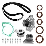 KAX Timing Belt Kit with Sprocket Compatible with Volvo V70 S40 S80 S60 XC90 S70 XC70 C70 5pcs 9440383, 3188688,