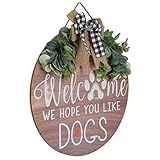 [Décor polyvalent] Idéal pour les portes d'entrée, les porches, les murs ou comme décoration générale de la maison, créant un accueil chaleureux pour la famille, les amis et les invités.