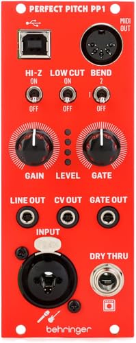 Behringer PERFECT PITCH PP1 Gitarren- und Audio-zu-MIDI-, USB- und CV-Konvertermodul für Eurorack