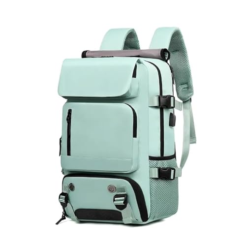 Travel Storage Backpacks, Convertible Handbag, Men's and Women's Travelling Duffel Bag,Green