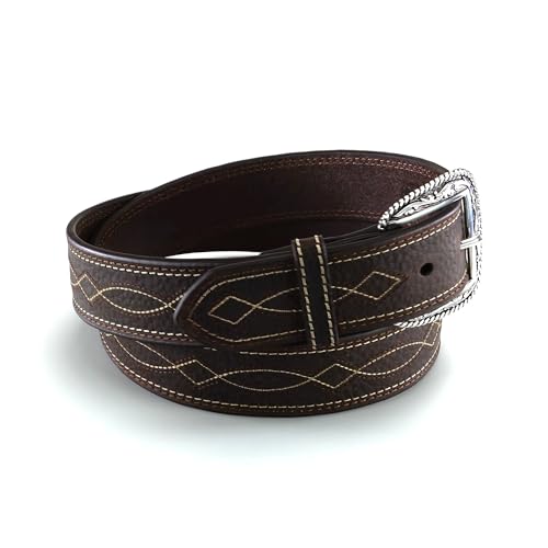 ARIAT Men's Center Boot Stitching Belt2