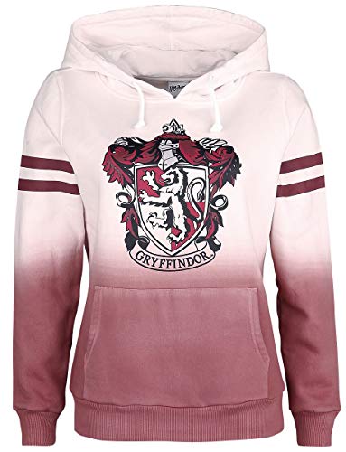 HARRY POTTER Gryffindor Mujer Sudadera con Capucha Multicolor XL, 65% algodón, 35% poliéster, Regular