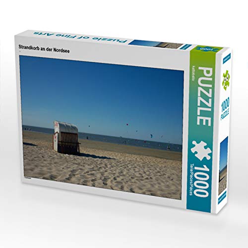 CALVENDO Puzzle „Strandkörbe Sylt“ 1000 Teile – Lege-Größe 64x48 Cm, Premium-Qualität Aus Europa – Für Puzzle-Fans Ab 14 Jahren