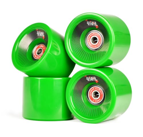 JUCKER Hawaii Longboard Rollen Allround Cruiser Wheels Kahuna inkl. Kugellager und Spacer