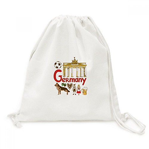 Toile sac à cordon Germary Haut-Lieu sac à dos voyage symbole national