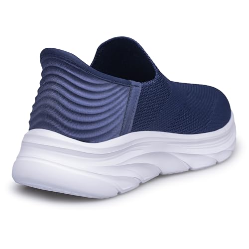 BQQ Men's Hands Free Slip on Walking Shoes Lightweight Comfortable Tennis Casual Non Slip Workout Sneakers Loafers3