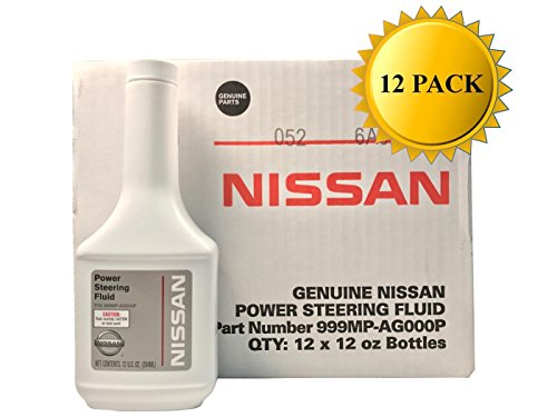 Nissan Genuine OEM Power Steering Fluid 999MP-AG000P (Case of 12)