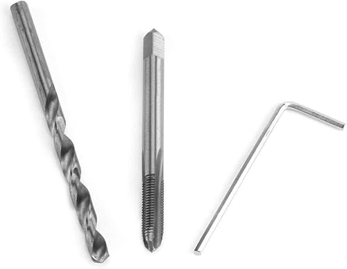 Miniatura 6 de JoyTube Kit de reparación de roscas de 35 piezas, acero inoxidable M10 x1.0.197 in Kit de inserción de reparación de roscas compatible con juego de