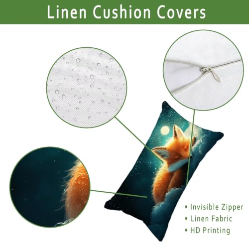 Housse de coussin extérieur 50x80 imperméable pour canapé