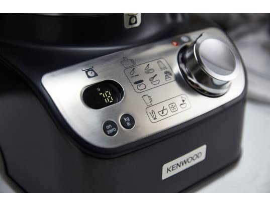 Kenwood FDM72.990.BK Multipro XL Weigh+ Robot de cuisine avec balance intégrée, 11 accessoires inclus, idéal pour préparation complète
