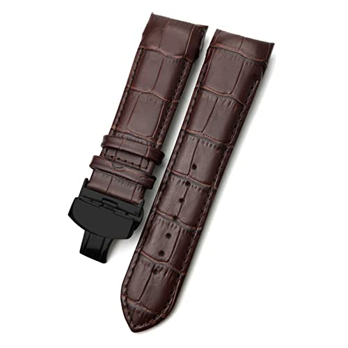 Bracelet montre incurvé 24mm cuir vachette pour T035617